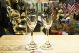 U.S.NAVY Champagne Glass 
