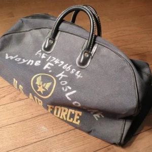 U.S.AIR FORCE Boston Bag 1950年代? used